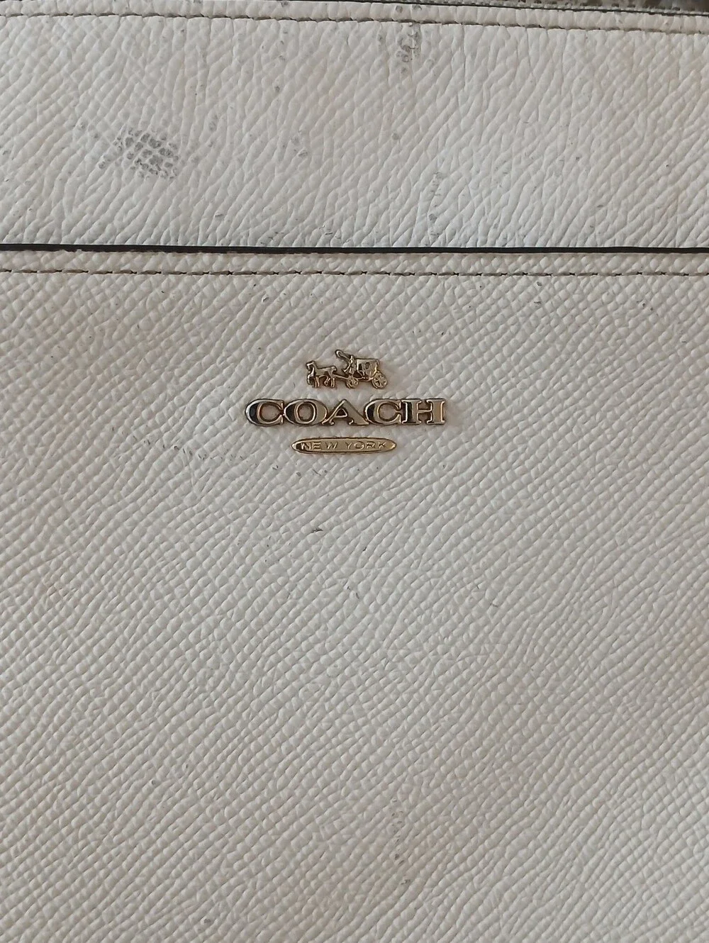 Vintage Y2K Coach Bundle Of 2 Crossbody Bags Monogram Canvas Logo Top Zip